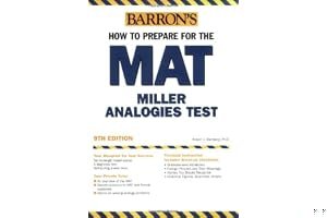 How to Prepare for the MAT: Miller Alalogies Test book cover