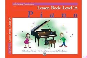 Alfred's Basic Piano Library Lesson Book, Bk 1a: Book & CD book cover