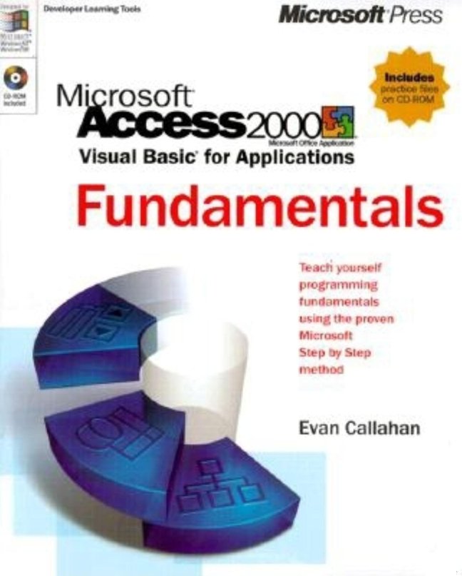 Microsoft Access 2000/Visual Basic for Applications Fundamentals book cover