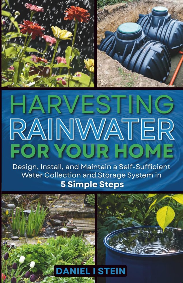 Harvesting Rainwater for Your Home: Design, Install, and Maintain a Self-Sufficient Water Collection and Storage System in 5 Simple Steps for DIY ... environmentalists (Simple Sustainable Living) book cover