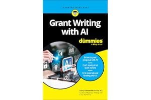 Grant Writing with AI For Dummies book cover