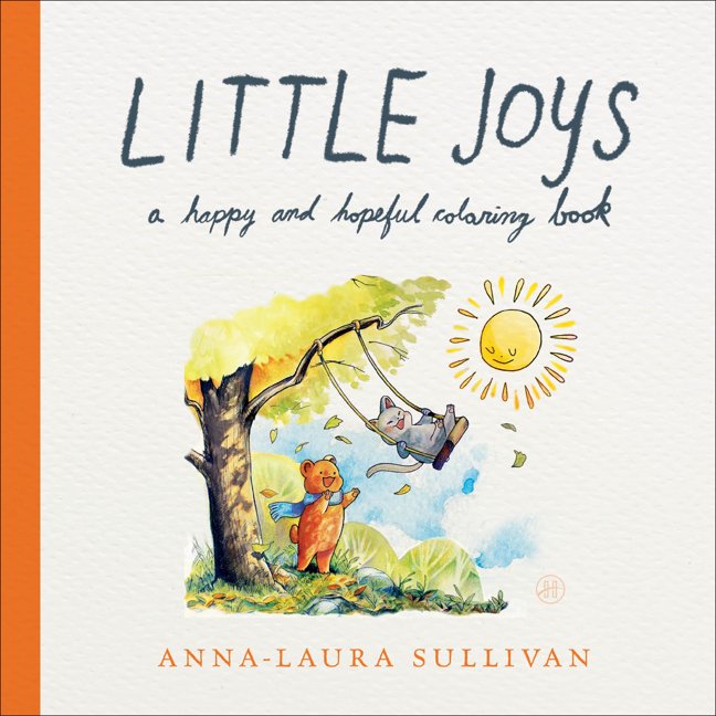 Little Joys: A Cozy and Relaxing Coloring Book for Adults book cover