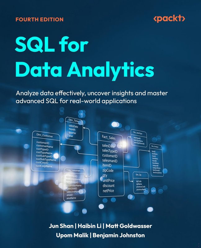SQL for Data Analytics: Analyze data effectively, uncover insights and master advanced SQL for real-world applications book cover