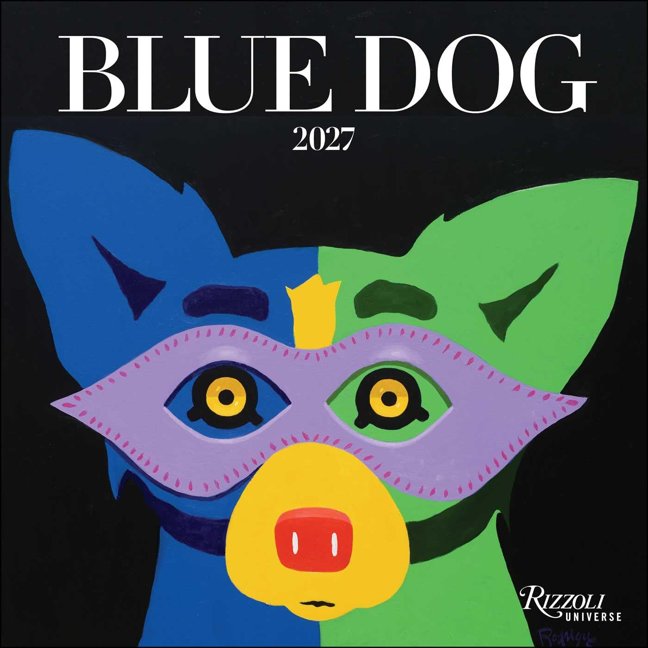 Blue Dog 2027 Wall Calendar book cover