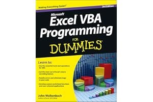 Excel VBA Programming for Dummies book cover