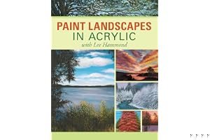 Paint Landscapes in Acrylic with Lee Hammond book cover