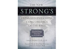 The New Strong's Expanded Exhaustive Concordance of the Bible book cover