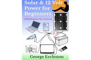 Solar & 12 Volt Power for beginners: Off grid power for everyone book cover