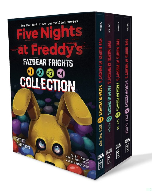 Fazbear Frights Four Book Box Set: An AFK Book Series (Five Nights At Freddy's) book cover