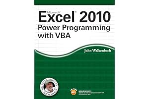 Excel 2010 Power Programming with VBA book cover