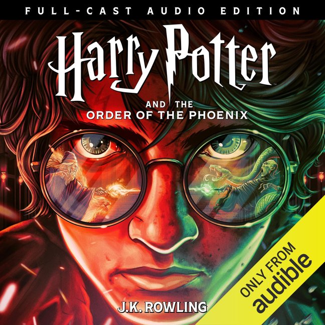 Harry Potter and the Order of the Phoenix (Harry Potter, #5) book cover