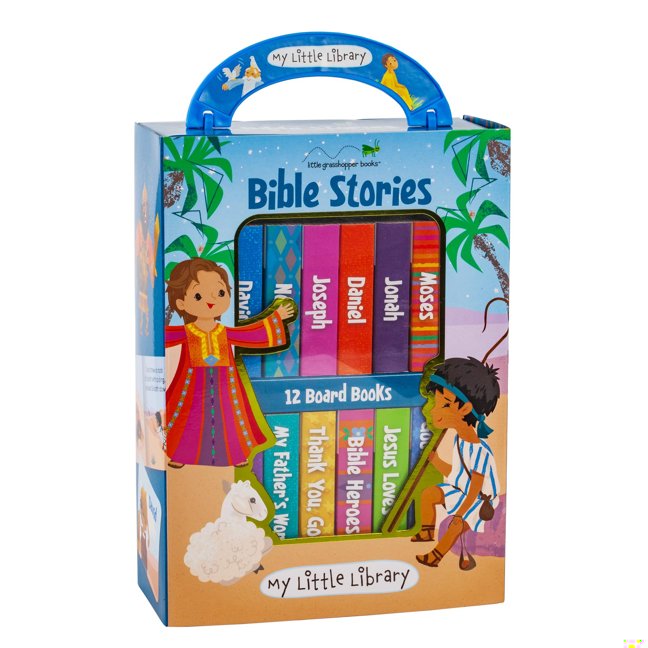 My Little Library: Bible Stories (12 Board Books) book cover
