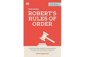 Robert's Rules of Order Fast Track: The Brief and Easy Guide to Parliamentary Procedure for the Modern Meeting book cover
