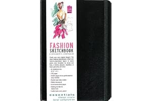 Essentials Fashion Sketchbook (366 Figure Templates to create your own designs!) Fashion Sketchpad book cover
