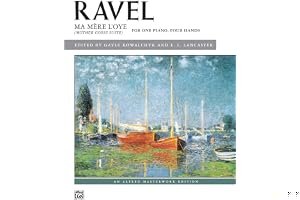 Ravel -- Ma mÃ¨re l'oye (Mother Goose Suite) (Alfred Masterwork Edition) (French Edition) book cover