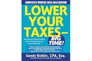 Lower Your Taxes - BIG TIME! 2023-2024: Small Business Wealth Building and Tax Reduction Secrets from an IRS Insider book cover