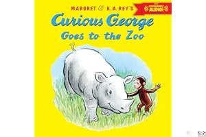 Curious George Goes to the Zoo with downloadable audio book cover