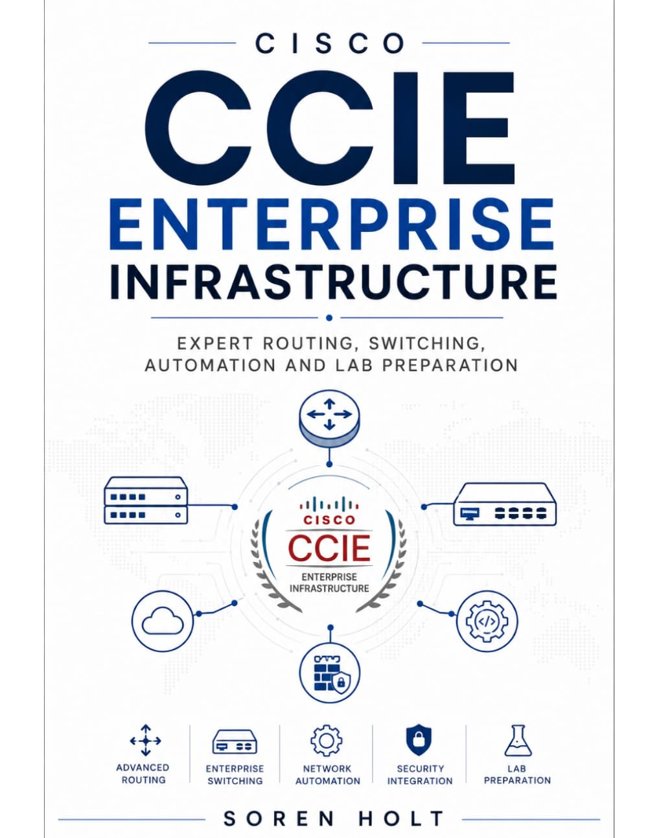 Cisco CCIE Enterprise Infrastructure: Expert Routing, Switching, Automation and Lab Preparation (Cisco Certification Mastery) book cover