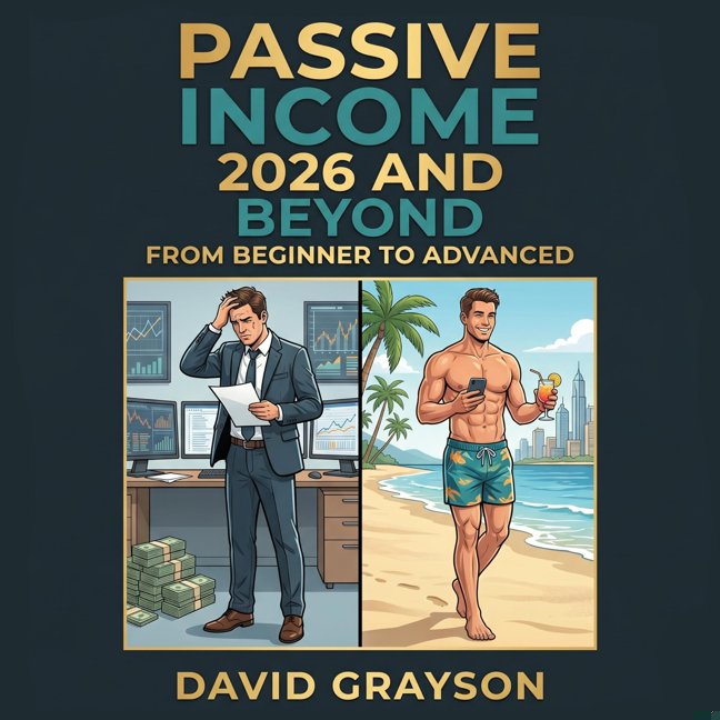 Passive Income in 2026 and Beyond: The Ultimate 2026 Guide to Earning Passive Income, from Beginner to Advanced, Incorporating AI, Online and Offline Methods book cover