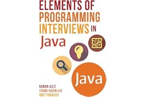 Elements of Programming Interviews in Java: The Insiders' Guide book cover