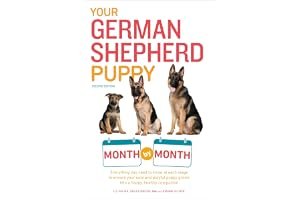 Your German Shepherd Puppy Month by Month, 2nd Edition book cover