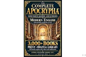 The Complete Apocrypha: 2018 Edition with Enoch, Jasher, and Jubilees book cover