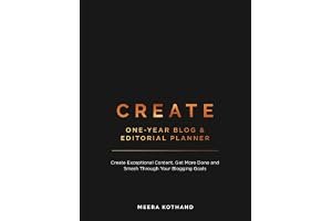 CREATE Blog and Editorial Planner book cover