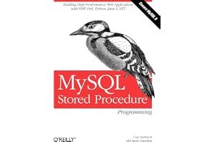 MySQL Stored Procedure Programming: Building High-Performance Web Applications in MySQL book cover