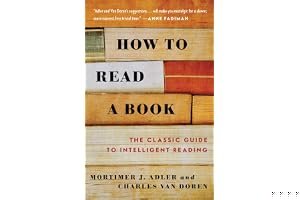 How to Read a Book: The Classic Guide to Intelligent Reading book cover