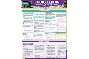 Bookkeeping - Accounting for Small Business: A Quickstudy Laminated Reference Guide book cover