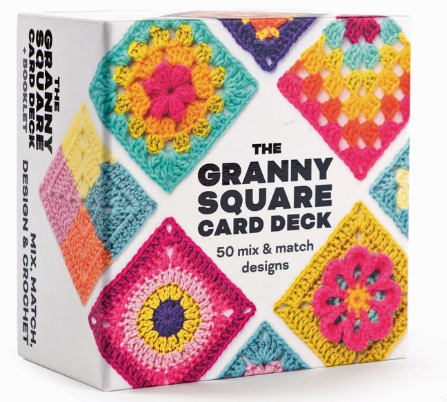The Granny Square Card Deck: 50 mix and match designs book cover