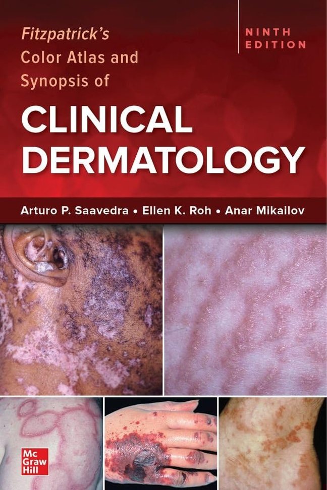 Fitzpatrick's Color Atlas and Synopsis of Clinical Dermatology, Ninth Edition book cover