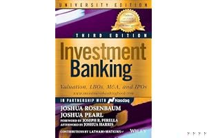 Investment Banking: Valuation, LBOs, M&A, and IPOs, University Edition (Wiley Finance) book cover