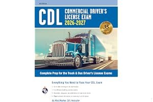 CDL: Commercial Driver's License Exam book cover