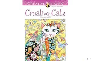Creative Haven Creative Cats Coloring Book book cover