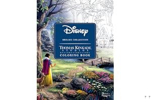 Disney Dreams Collection Thomas Kinkade Studios Coloring Book book cover