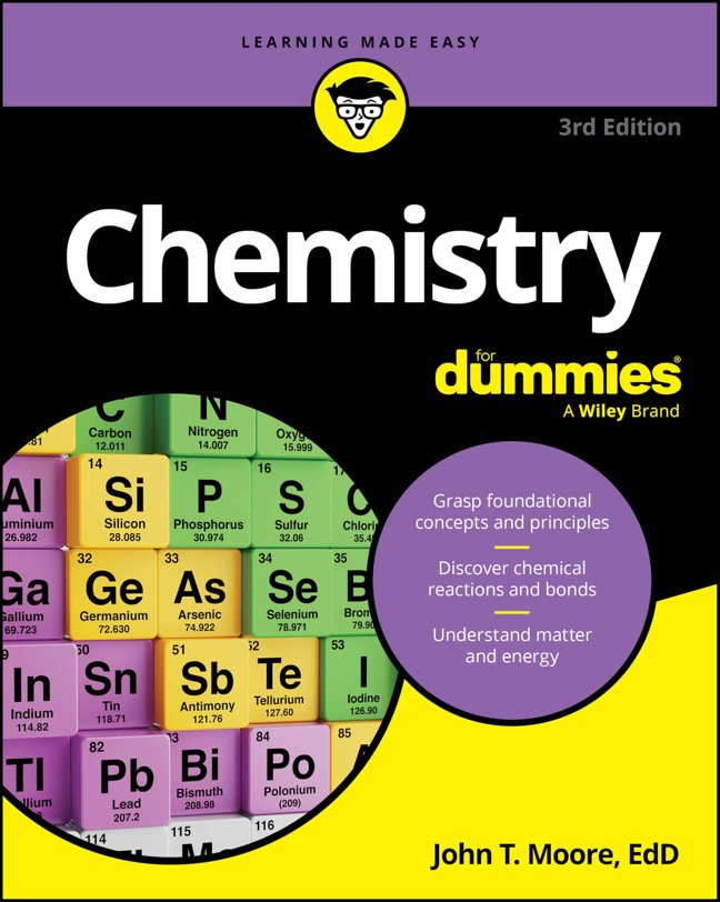 Chemistry For Dummies book cover