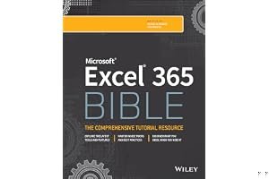 Microsoft Excel 365 Bible (Excel Bible) book cover