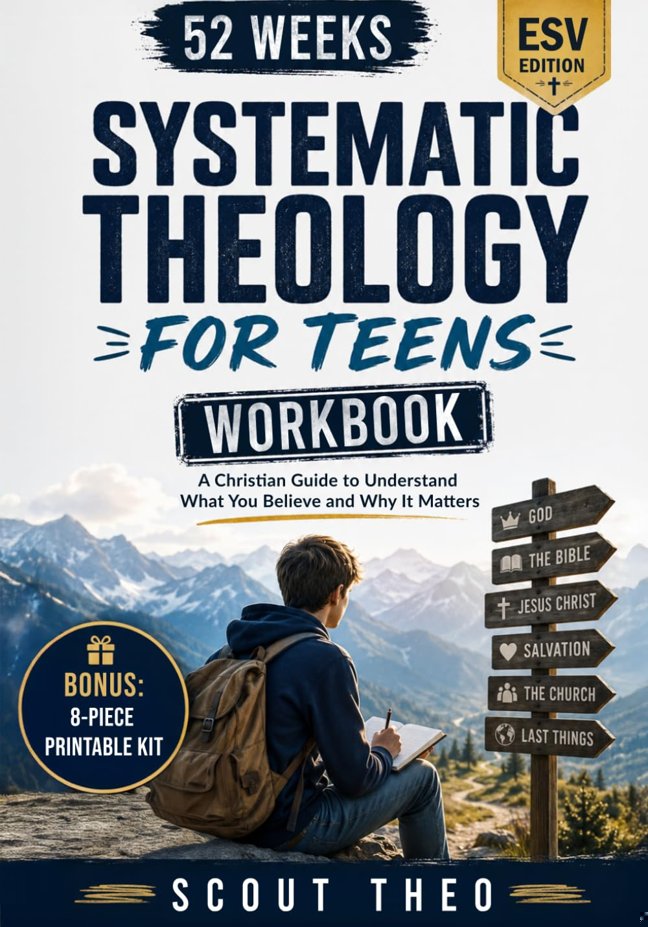 Systematic Theology for Teens: A 52-Week Christian Bible Study Workbook to Understand What You Believe and Why It Matters book cover