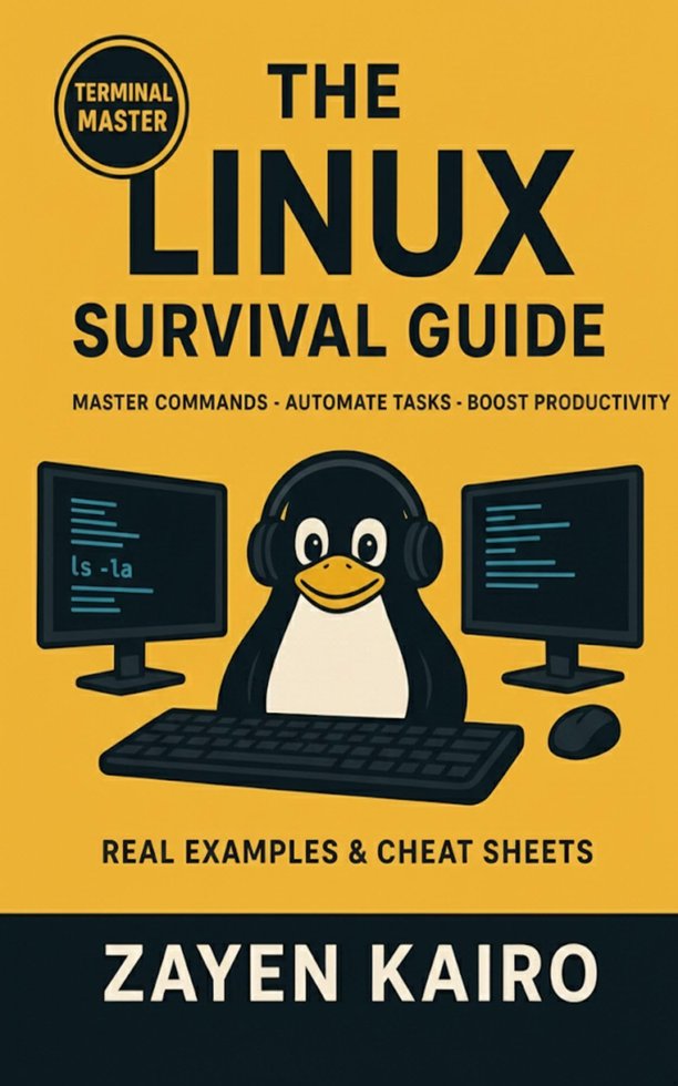 Linux for Beginners: The Complete Survival Guide to Commands, Terminal, and System Administration book cover