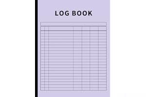 Log Book: Large Multipurpose with 7 Columns to Track Daily Activity, Time, Inventory and Equipment, Income and Expenses, Mile book cover