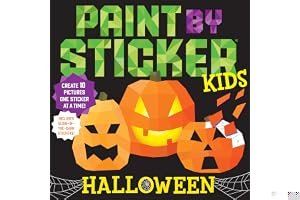 Paint by Sticker Kids: Halloween book cover