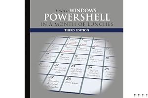 Learn Windows PowerShell in a Month of Lunches book cover
