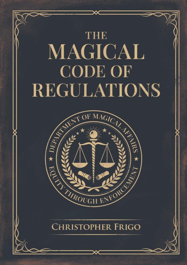The Magical Code of Regulations: A Fantasy Rulebook of Spellcasting Laws, Arcane Regulation, and Magical Compliance book cover
