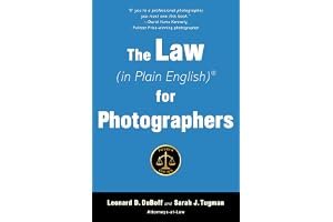 The Law (in Plain English) for Photographers book cover