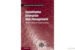 Quantitative Enterprise Risk Management (International Series on Actuarial Science) book cover
