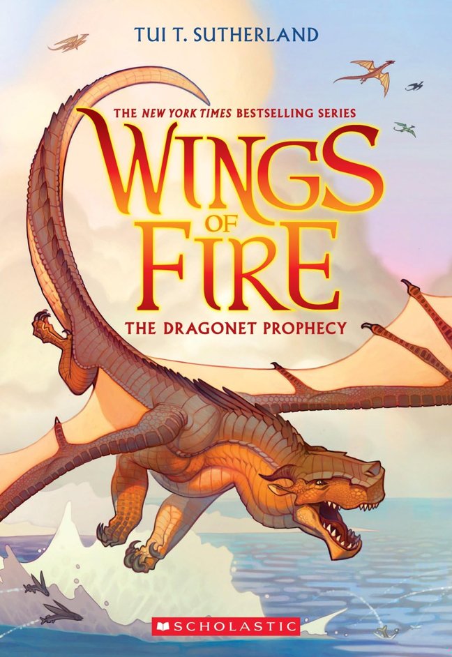 The Dragonet Prophecy (Wings of Fire, #1) book cover