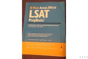 10 More, Actual Official LSAT PrepTests: (PrepTests 19 through 28) book cover
