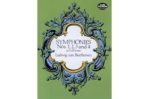 Symphonies Nos. 1, 2, 3 and 4 in Full Score book cover