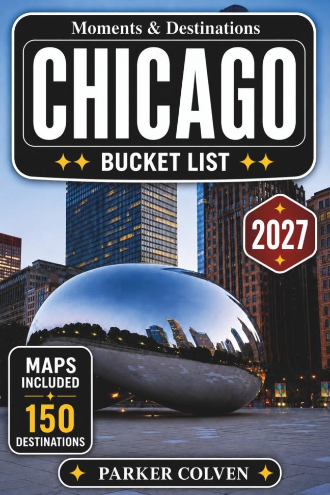 Chicago Bucket List: 150 Unforgettable Adventures Across Iconic Landmarks, Hidden Gems, Historic Neighborhoods, Riverwalk Highlights, Street Art, Underground Secrets, Urban Wonders & Local Favorites book cover